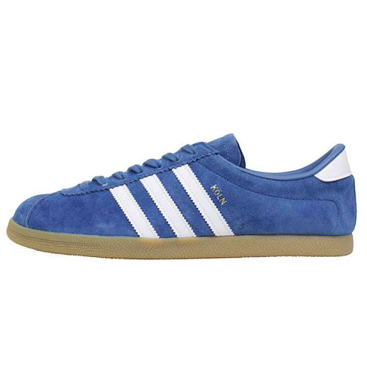楽天市場】adidas アディダス KOLN メンズ スニーカー BLUE/GUM ケルン 