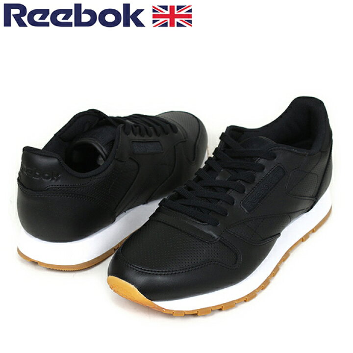 楽天市場】Reebok リーボック CL LEATHER PG メンズ スニーカー BLACK 