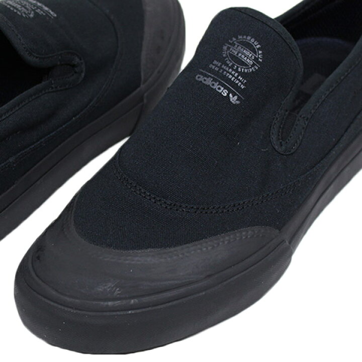 楽天市場 Adidas Skateboarding アディダス Matchcourt Slip メンズ スニーカー All Black ブラック 黒 マッチコート スリッポン スケートボード スケシュー シューズ 男性用 靴 送料無料 Cq1232 楽天 通販 Rcp Miami Records