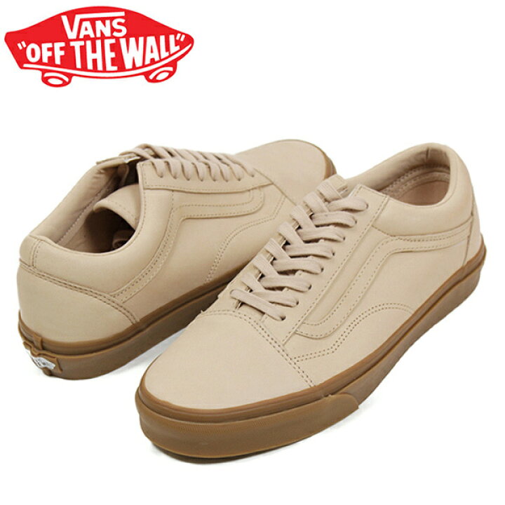 楽天市場 Vans バンズ Old Skool Dx ベジタブルレザー メンズ スニーカー Tan オールドスクール タン ベージュ 本革 ヌメ革 スケート シューズ 男性用 靴 スケシュー Sk8 送料無料 楽天 通販 Rcp Miami Records