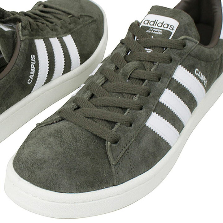楽天市場】adidas アディダス CAMPUS SUEDE メンズ スニーカー OLIVE 
