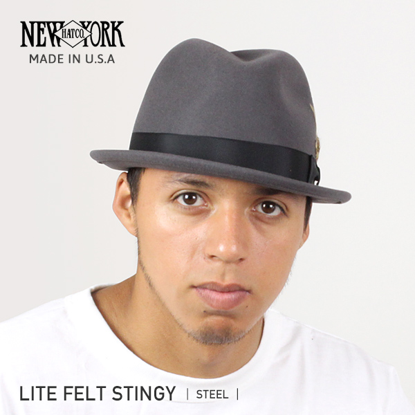 楽天市場】NEW YORK HAT ニューヨークハット Lite Felt Stingy