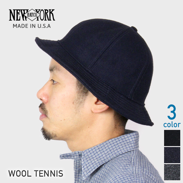 楽天市場】NEW YORK HAT ニューヨークハット Wool Tennis ウール
