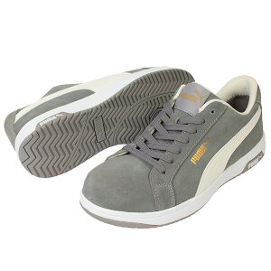 安全靴 PUMA プーマ ICONIC LOW 64.202.0 64.203.0 本革 紐 セーフティシューズ