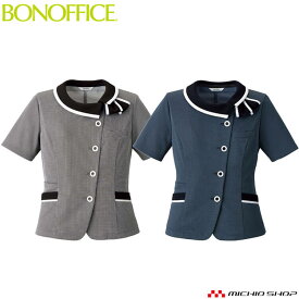 事務服 制服 BONOFFICE ボンオフィス春夏 オーバーブラウス AJ0854 S223シリーズ