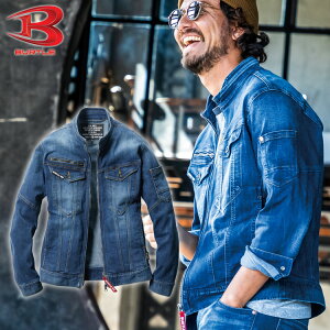 作業服 BURTLE バートル ジャケット(ユニセックス) 5011 コーデュラクールストレッチデニム オールシーズン S〜LL