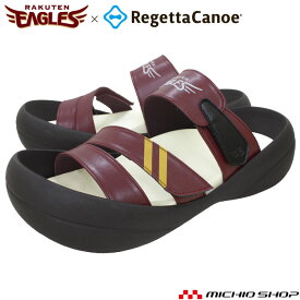 リゲッタカヌー RegettaCanoe 東北楽天ゴールデンイーグルスコラボ BCBF5137RE プロ野球12球団 野球観戦 サンダル スリッパ メンズ