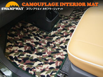 Mick Corporation Camouflage Pattern Of Swanpway Floor Mat
