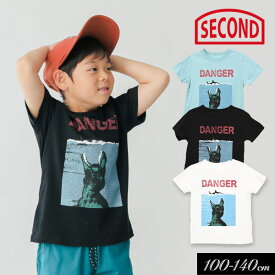 ＜40％OFF＞2023夏【Jeans-b 2/ジーンズベー セカンド】DANGER Tシャツ≪100cm 110cm 120cm 130cm 140cm≫子供服 キッズ 男の子 男児 子ども