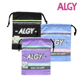 ＜50％OFF＞2022秋冬【ALGY/アルジー】ドーナツライン 巾着≪Free≫女の子 キッズ ジュニア 可愛い おしゃれ 入学 小学生 中学生 サブバッグ コップ入れ　マスク袋 マスク入れ　歯ブラシ入れ≪店頭受取対応商品≫