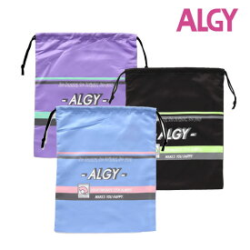 ＜50％OFF＞2022秋冬【ALGY/アルジー】ドーナツライン ビッグ 巾着≪Free≫女の子 キッズ ジュニア 可愛い おしゃれ 入学 小学生 中学生 サブバッグ 入学準備 体操服袋　お着替え袋 エプロン袋 シンプル 保育園 幼稚園