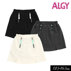 ＜40％OFF＞2023夏【ALGY/アルジー】ジップデザイン スリット スカパン≪130cm 140cm 150cm 160cm≫子供服 キッズ 女の子 女児 子ども ジュニア 通学 小学生 中学生 スカート 新作