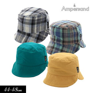 まとめ割クーポンで最大15%OFF!クリアランスセール<60%OFF>23夏【ampersand/アンパサンド】ベビー ハット≪44cm 46cm 48cm≫こども服 キッズ 帽子 ハット ぼうし ボウシ キャップ DAY5 アウトレッ