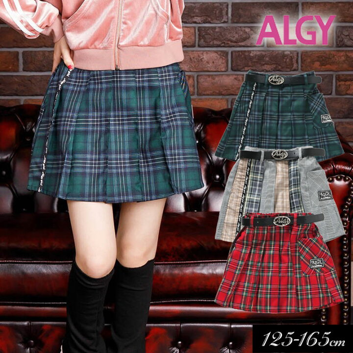 楽天市場】＜40％OFF＞2024秋冬t【ALGY/アルジー】ベルト付き チェック  