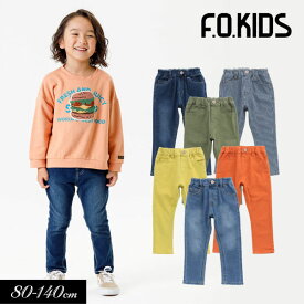 ＜40％OFF＞2024春st【F.O.KIDS/エフオーキッズ】すぽ軽 テーパード パンツ_ストレッチ 10分丈≪80cm 90cm 95cm 100cm 110cm 120cm 130cm 140cm≫男の子 女の子 ズボン 子供服 ストレッチ 新作