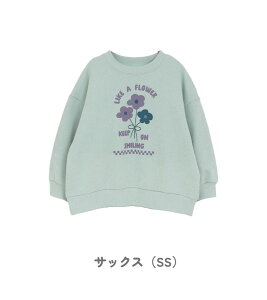 <40%OFF>2024秋冬st【p.premier/p.プルミエ】2柄グラフィック トレーナー_裏起毛≪80cm 90cm 100cm 110cm 120cm 130cm 140cm≫キッズ ベビー スウェット 長袖 トップス おしゃれ かわいい かっこいい 裏毛起