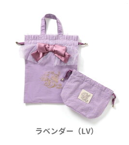 クリアランスセール≪40%OFF≫2025春【Seraph/セラフ】ディズニーキャラクター/プリンセス コラボ 巾着セット≪Free≫入園 入学 サブバッグ コップ入れ シューズ入れ 体操服袋 お着替え袋 エ