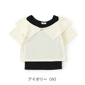 まとめ割クーポンで最大20％OFF！サマーセール＜35％OFF＞2026夏【algy/アルジー】オフショルリブT＆タンク セット≪130cm 140cm 150cm 160cm≫子供服 キッズ 女の子 女児 ジュニア 通学 Tシャツ 半袖 小学生 中学生 トップス