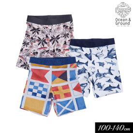 ＜30％OFF＞2023夏【Ocean＆Ground/オーシャンアンドグラウンド】Boy's スイム ショーツ/UVカット≪100cm 110cm 120cm 130cm 140cm≫ベビー 子供服 キッズ 男の子 男児 子ども スイム 水着オーシャン＆グラウンド