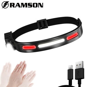 ZT[ LEDwbhCg [d Type-C h IP65 y85g Px wbhv 1200mAh 5[h Ɠ Lv oR ނ hЗp  RAMSON \ wbhv