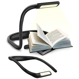 LED 読書灯 ライト 首掛け式 2in1 ネックライト ハンズフリー USB充電 無段階調光 270度回転 軽量 読書 アウトドア 釣り 登山や防災 停電 災害時にも RAMSON ラムソン