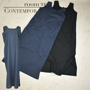 room306 CONTEMPORARY �����O�����s�[�X �{�����[�� �m�[�X���[�u Linen Square One-piece ��/���l�� ���f�B�[�X �J�W���A�� �y���z�����O�� R3OP-24189-0506 �t/��/�H �C�G�x/�u���x ��l �_�艿����50%OFF�^