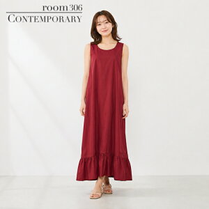 room306 CONTEMPORARY �m�[�X���[�u�����s�[�X �����O�����s�[�X �t���A�����s�[�X ���f�B�[�X Gather Flare Long One-piece 2836519�y��z���C�����b�h �t �H �� �t���A