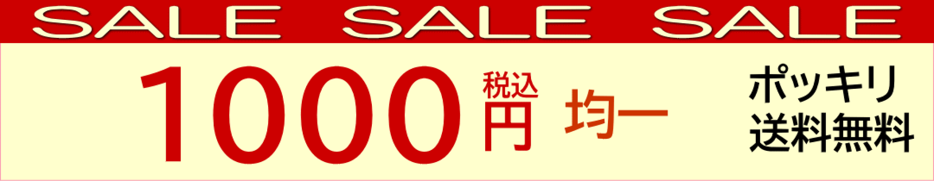 1000円ポッキリ送料無料
