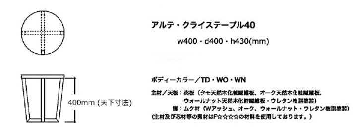 楽天市場】サイドテーブル おしゃれ 北欧 アルテ クライス