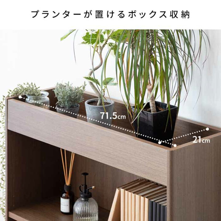 楽天市場】プランターラック Ramus（ラームス）高75cm 収納 ラック 