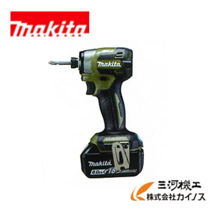 楽天市場】マキタ 充電式インパクトドライバ TD173DXO 18V 6.0Ah 