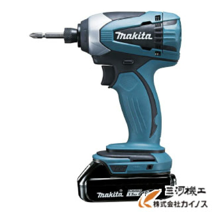 楽天市場】マキタ 充電式インパクトドライバ 18V 1.5Ah ＜TD146DWHX 