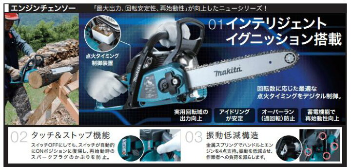 楽天市場】マキタ エンジンチェンソー ＜MEA3502L＞ 【エンジン 