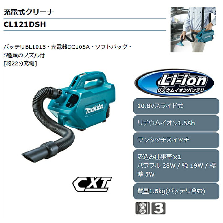 楽天市場 マキタ 充電式クリーナー 10 8v Cl121dsh 車用掃除機 バッテリー 充電器付き プロ コードレス 掃除機 比較 洗車 軽い 軽量 人気 機種 映画館 清掃 最安値挑戦 三河機工 カイノス 楽天市場店