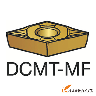 サンドビック コロターン107 旋削用ポジ・チップ 2025 DCMT DCMT11T304MF （10個） 【最安値挑戦 通販 おすすめ 人気 価格 安い おしゃれ 】