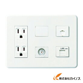 Abaniact 情報コンセント TEL／LAN／TV（4K8K対応） カテ5e AC-212VTL-01 AC212VTL01 【最安値挑戦 通販 おすすめ 人気 価格 安い おしゃれ 】