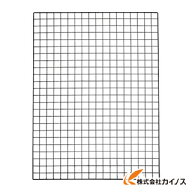 TRUSCO 棚用ディスプレイネット 金具付 900X1200 黒 TN-9012 BK