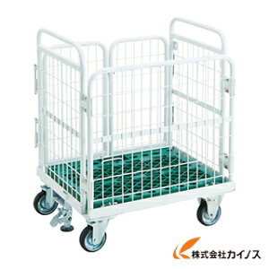 TRUSCO 折りたたみ式網台車 アミーゴカーゴ 600X800 S付 AMG-1S
