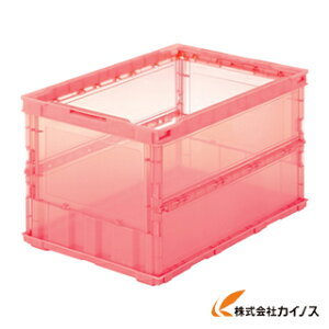 TRUSCO ���^�܂肽���݃R���e�i�X�P�� 50L ���b�h TSK-O50B R