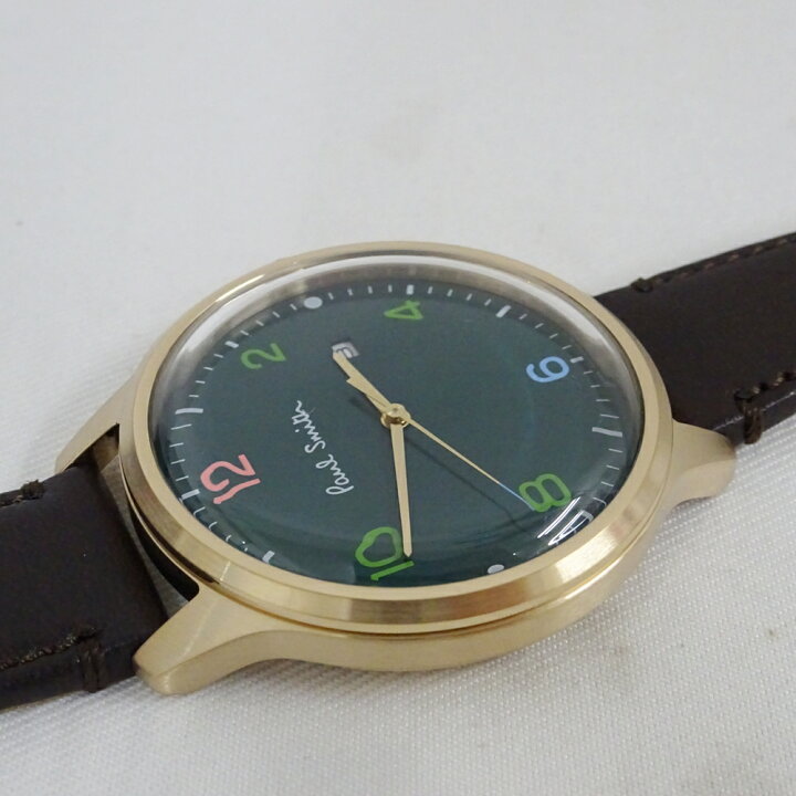 楽天市場】Paul Smith (ポールスミス) 腕時計 2510-T023754 グリーン 