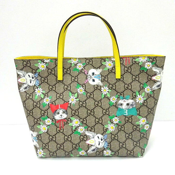 楽天市場】グッチ ハンドバッグ チルドレンズ GGスプリーム 
