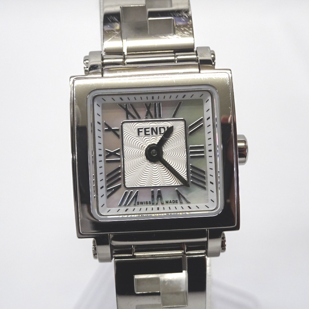 楽天市場】フェンディ 腕時計 クアドロミニ シェル 60500L ホワイト