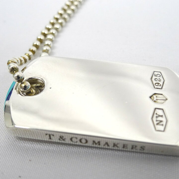 楽天市場】ティファニー ネックレス MAKERS 1837 メイカーズ I.D.タグ 