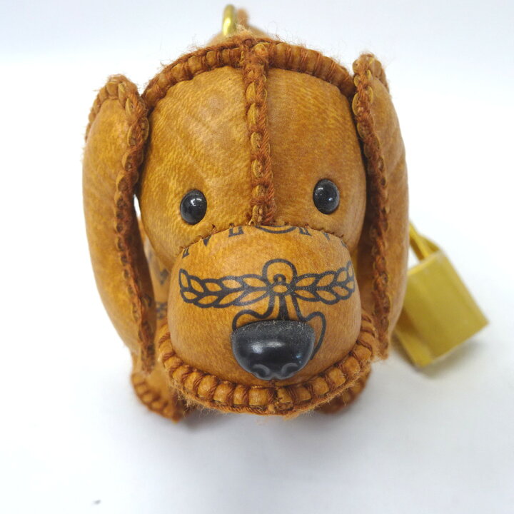 楽天市場】MCM チャーム キーリング キーホルダー 犬 ドッグ MYZ1SVI37  