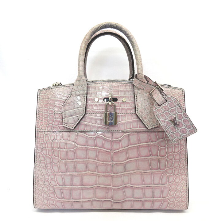 楽天市場】ルイ・ヴィトン ハンドバッグ クロコダイル シティ  