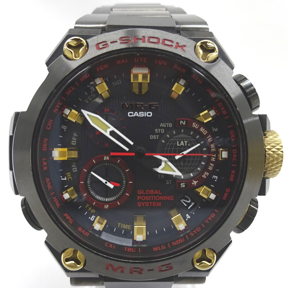 楽天市場】カシオ 腕時計 タフソーラー チタン MRG-G1000B-1A4JR 