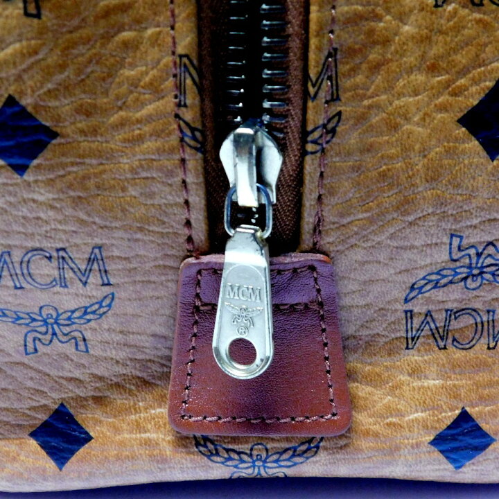 楽天市場】ミニボストンバッグ MCM ヴィセトス ブラウン【質みなみ 