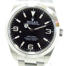 ロレックス 腕時計 エクスプローラー 214270 ブラック文字盤 自動巻き SS 良好【質みなみ・千早駅前店】【質屋】 ROLEX 【中古】 Th904151