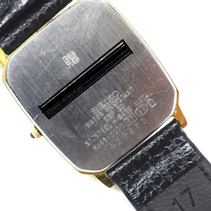 電池交換済みSEIKO ⁄ SEIKO DOLCE セイコー ドルチェ 8J41-5000 