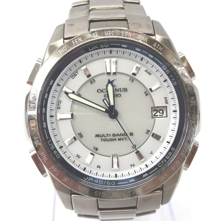 楽天市場】カシオ 腕時計 オシアナス OCEANUS OCW-T100 ソーラー 白  